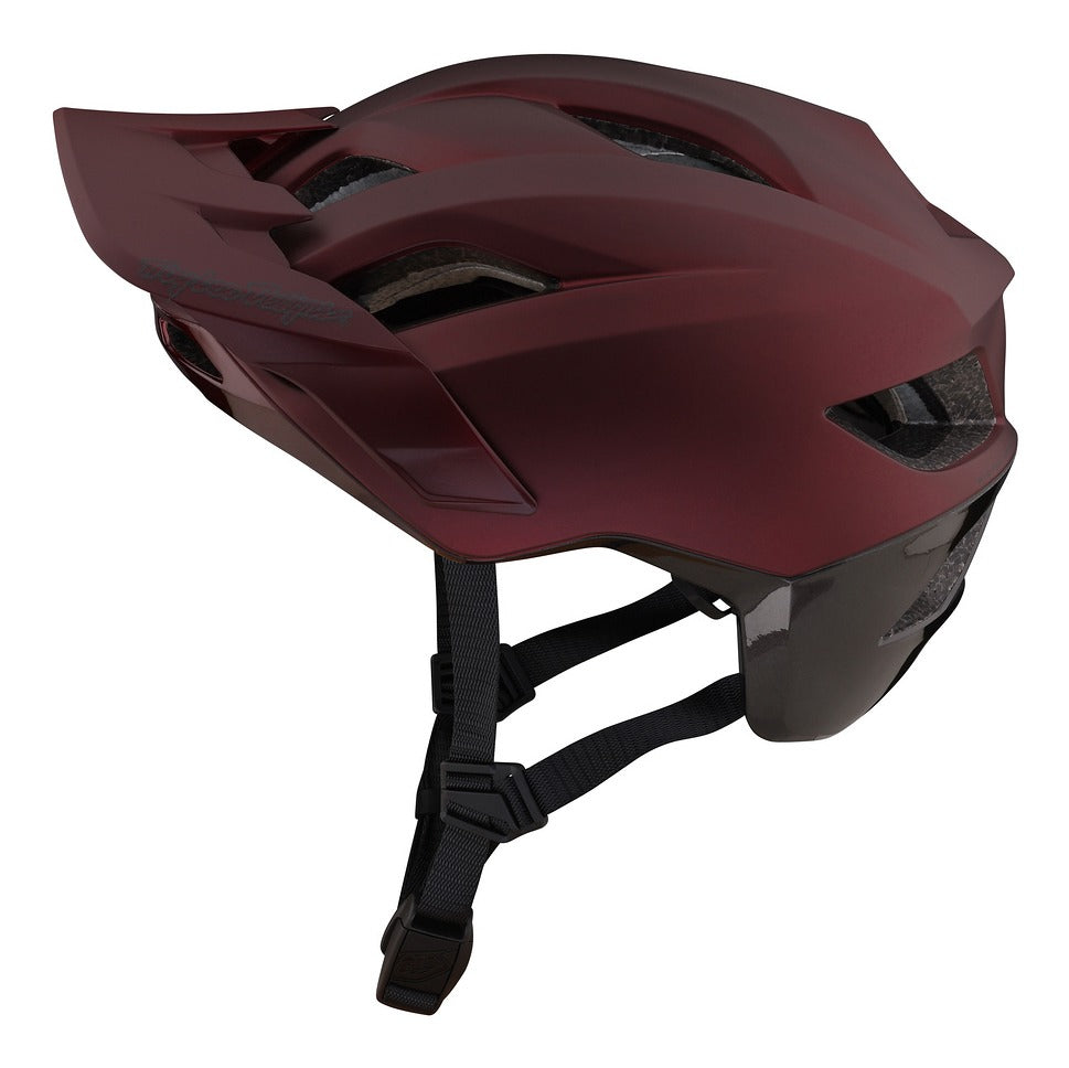 Casco Troy Lee Designs Flowline Se Radian Burgundy / Charcoal